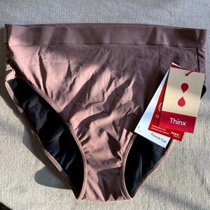 🆕 NWT Thinx French Cut Heavy Absorbency Period Underwear Panties (Dusk, Rose)